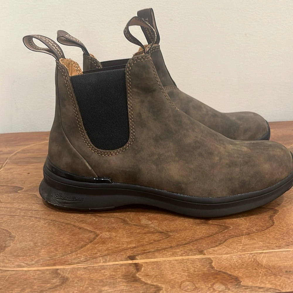 Blundstone Elastic Sided Boot Active Rustic Brown